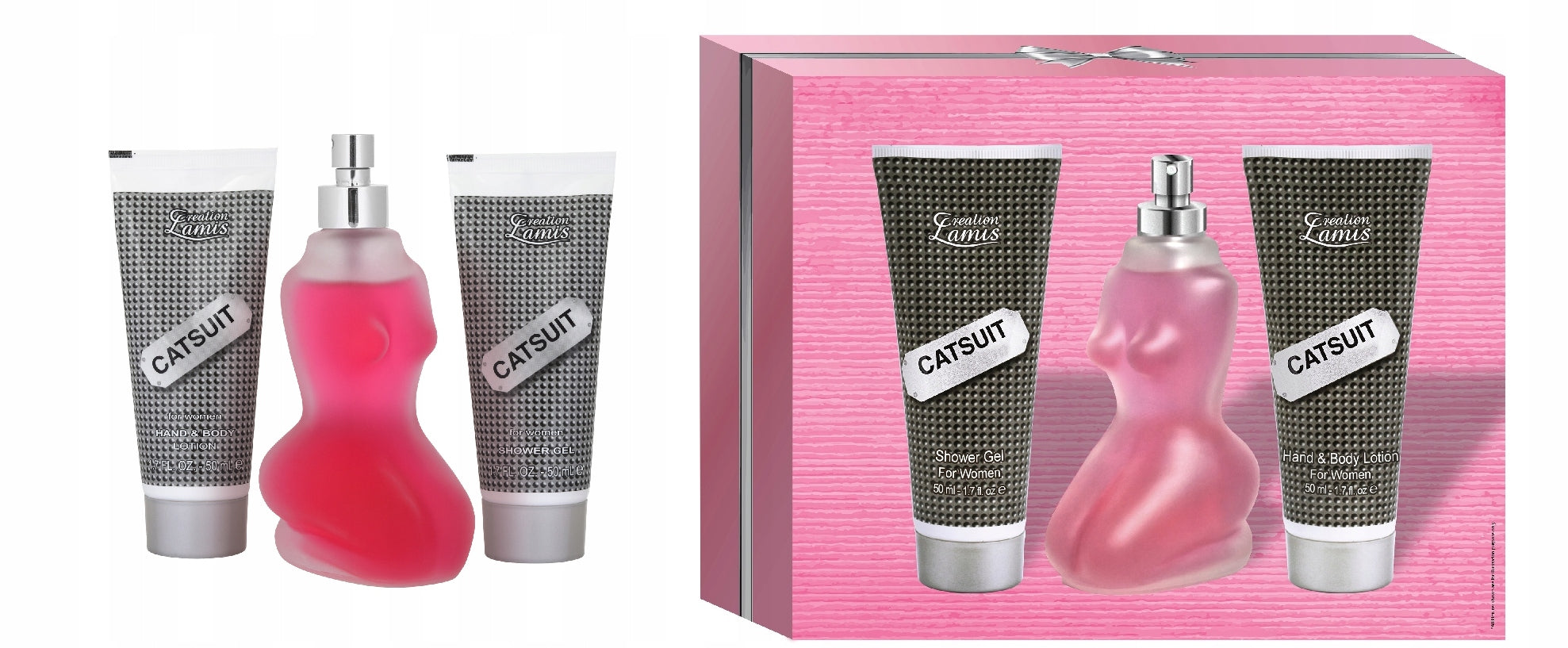 Creation Lamis Catsuit 3-Piece Gift Set for Women