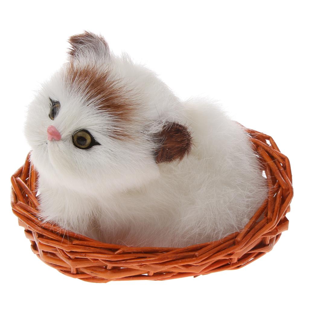 Creative Animals Realistic Cat Toy Animals Mini Toys for Small Boys