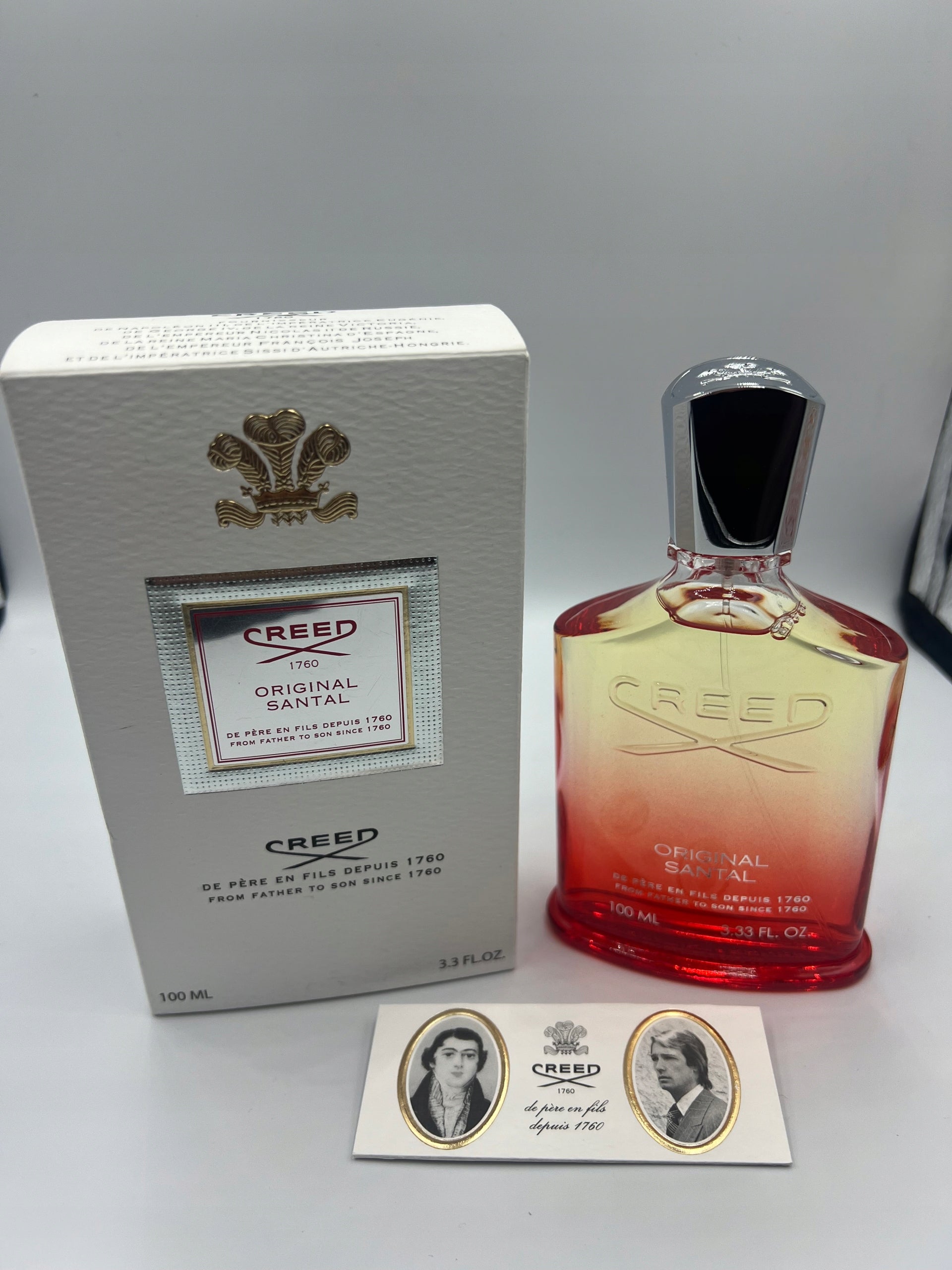 Creed Original Santal 100ml EDP Male for Men 100% Original +freebie Packaging status original