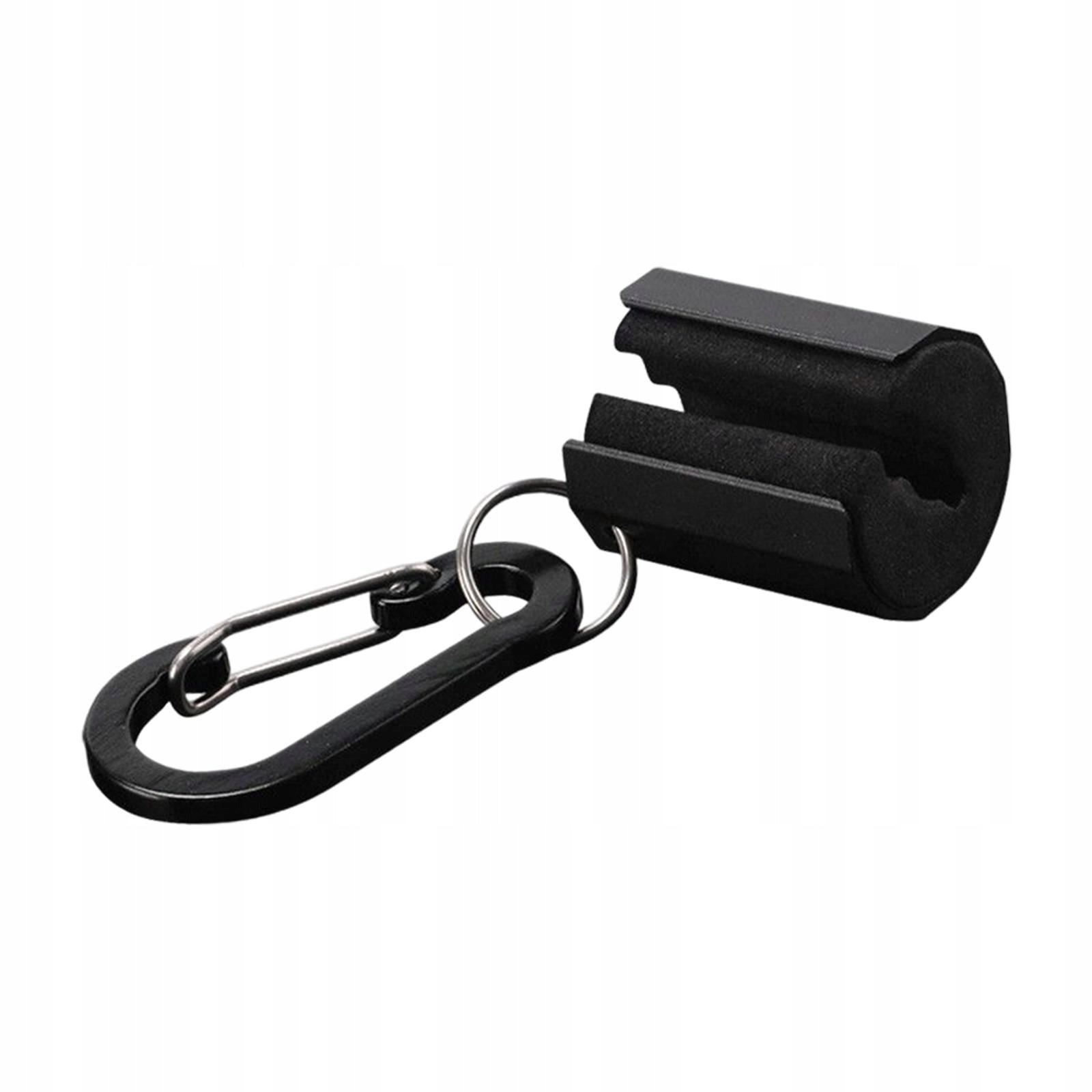 Creek Rod Clip with Keychain Fly Rod Holder Wearable Lightweight Black Brand no brand
