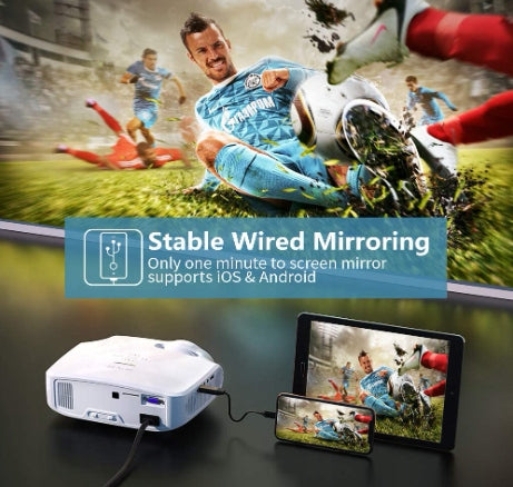 Crenova Mini multimedia projector XPE500 1080P Model XPE500