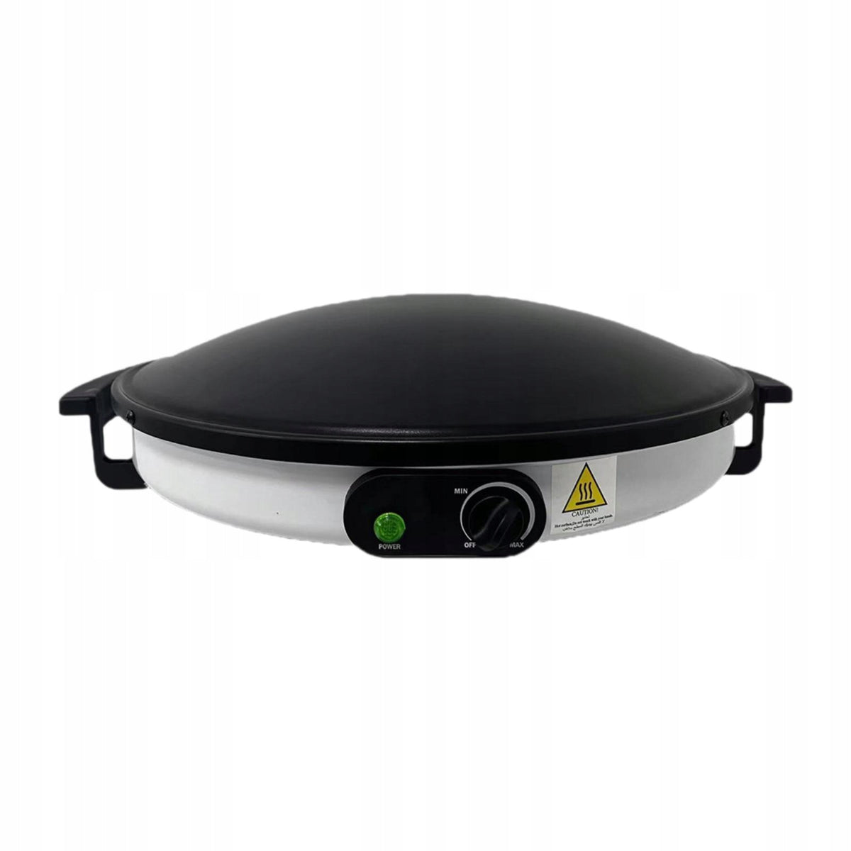 Crepe Maker Machine Easy Clean Multipurpose Compact Non Stick Pancake Pan Packaging status original
