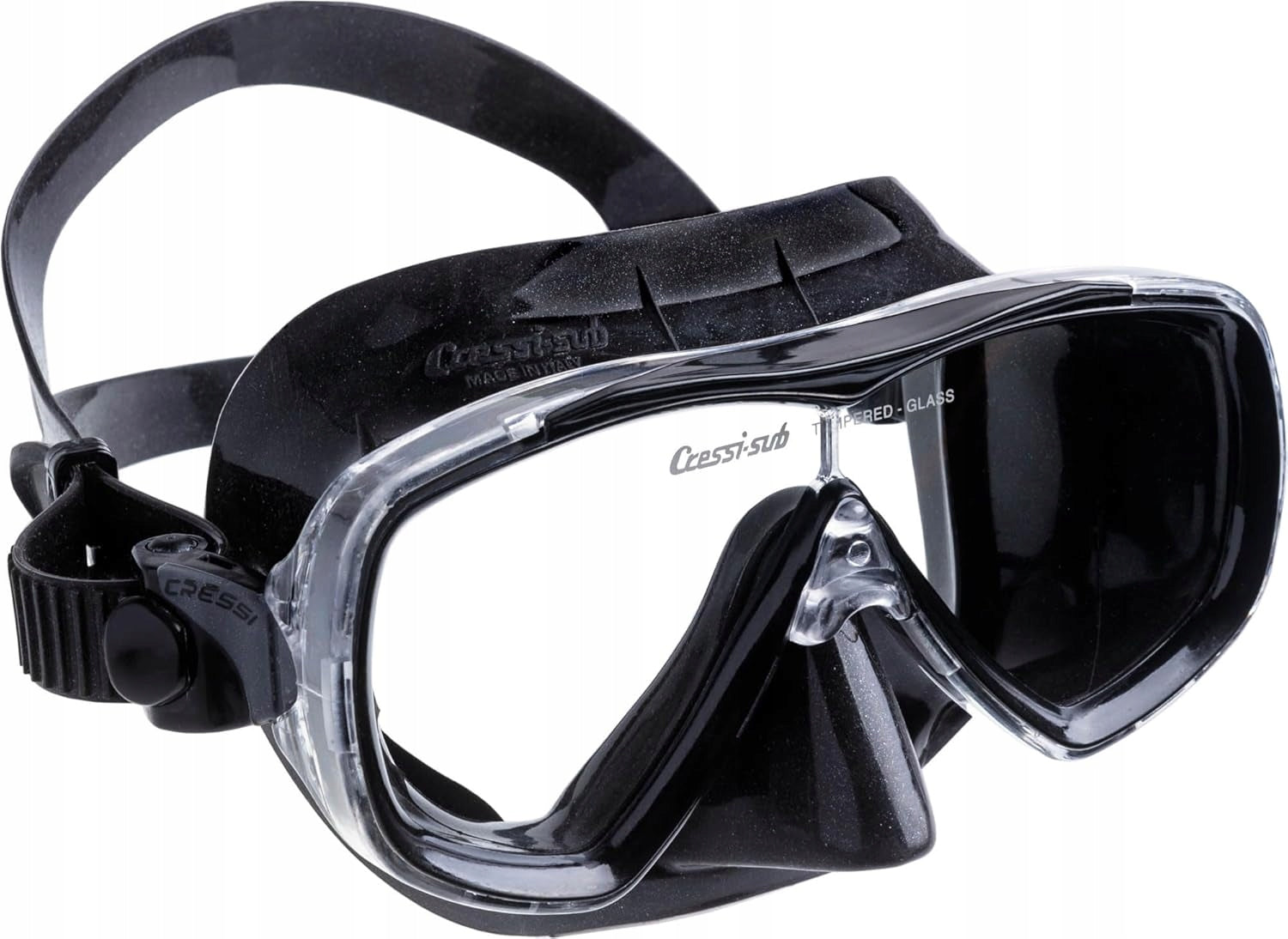 Cressi Estrella Set Mask Estrella black one unisex Color black