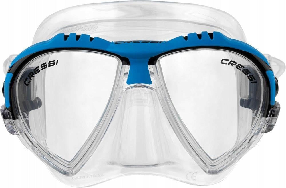 Cressi Matrix Mask DS301020 clear/blue silicone, doro 2 Brand Cressi