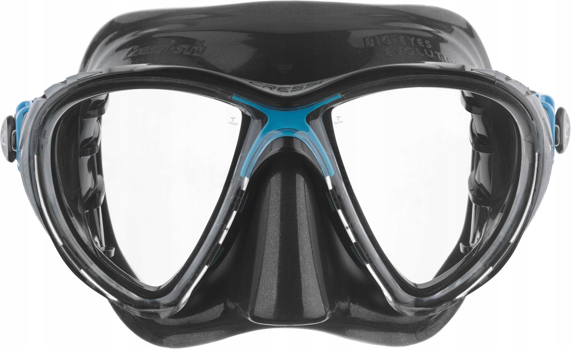 Cressi Unisex-Adult Big Eyes Evolution Mask Masks Color black