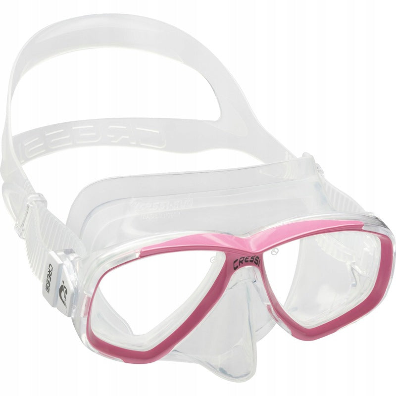 Cressi mask Perla Colour: transparent/pink