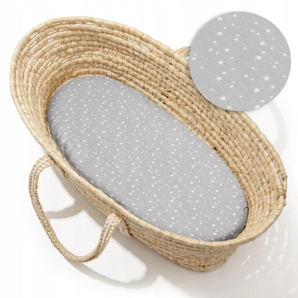 Crib Stroller Gondola Sheet with Cotton Elasticated Brand Pepi
