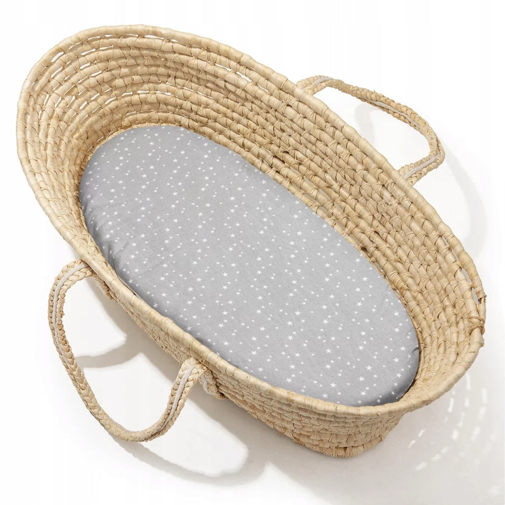 Crib Stroller Gondola Sheet with Cotton Elasticated Packaging status original