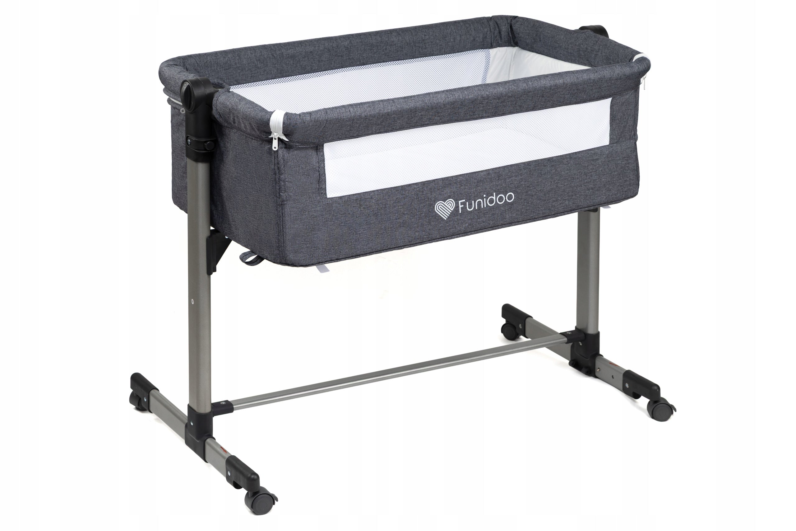Crib with cradle function- FUNIDOO SNUG HUG- mattress, basket Medical device no