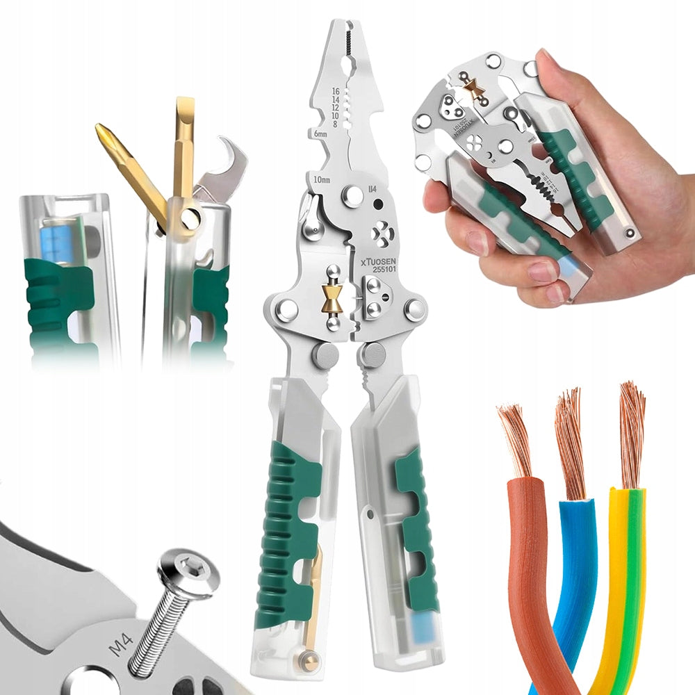 Crimper Pliers Multifunctional Portable Durable With Voltage Tester