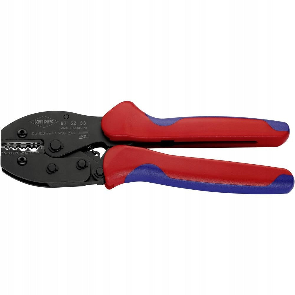 Crimping machine crimping pliers Knipex 97 52 33 from 0.5 to 10 mm Kind locking pliers