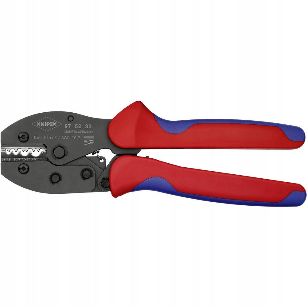 Crimping machine crimping pliers Knipex 97 52 33 from 0.5 to 10 mm
