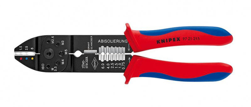 Crimping machine for cable terminals Knipex Brand Knipex
