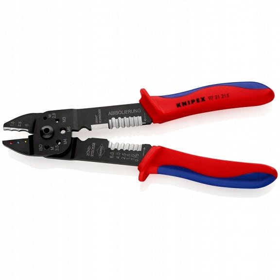 Crimping machine for cable terminals Knipex Kind locking pliers