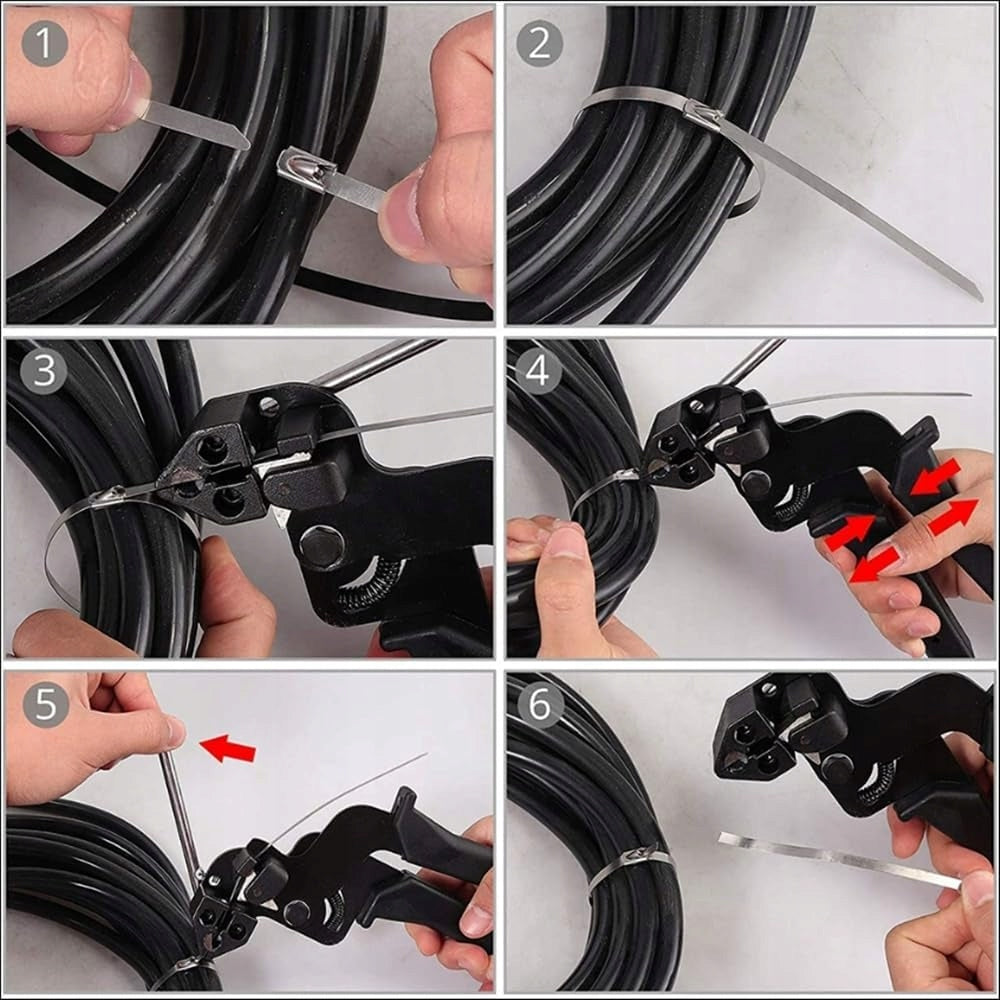Crimping machine for steel bands cutter width 12 mm Brand no brand