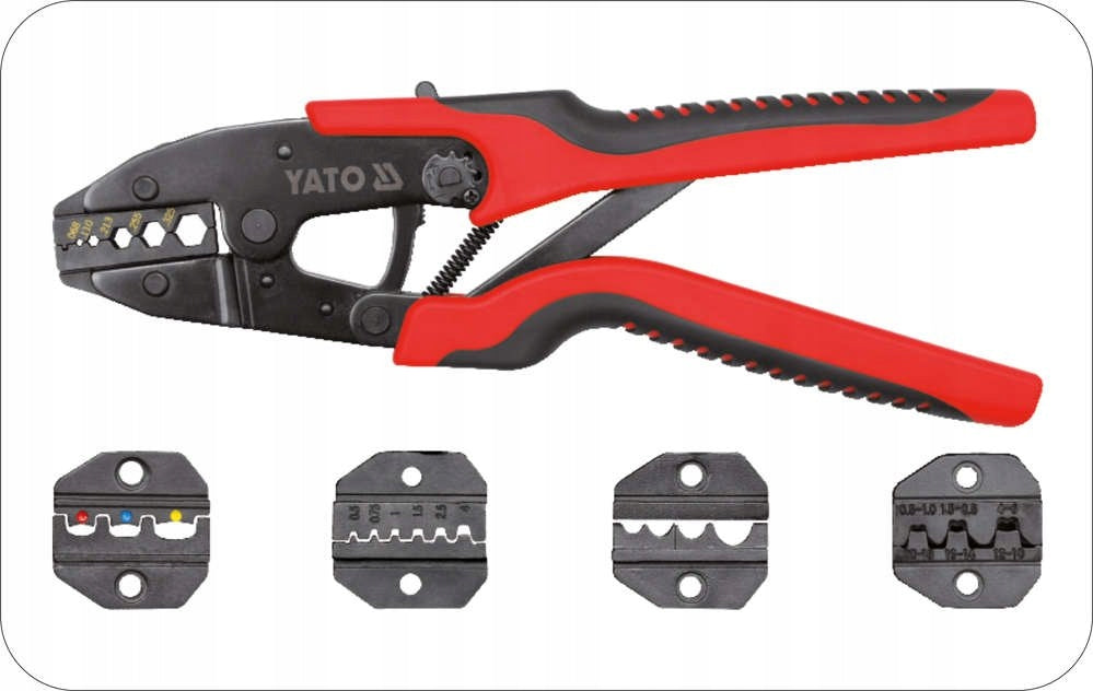 Crimping pliers for connectors Matryce 6el. Manufacturer code YT-2245