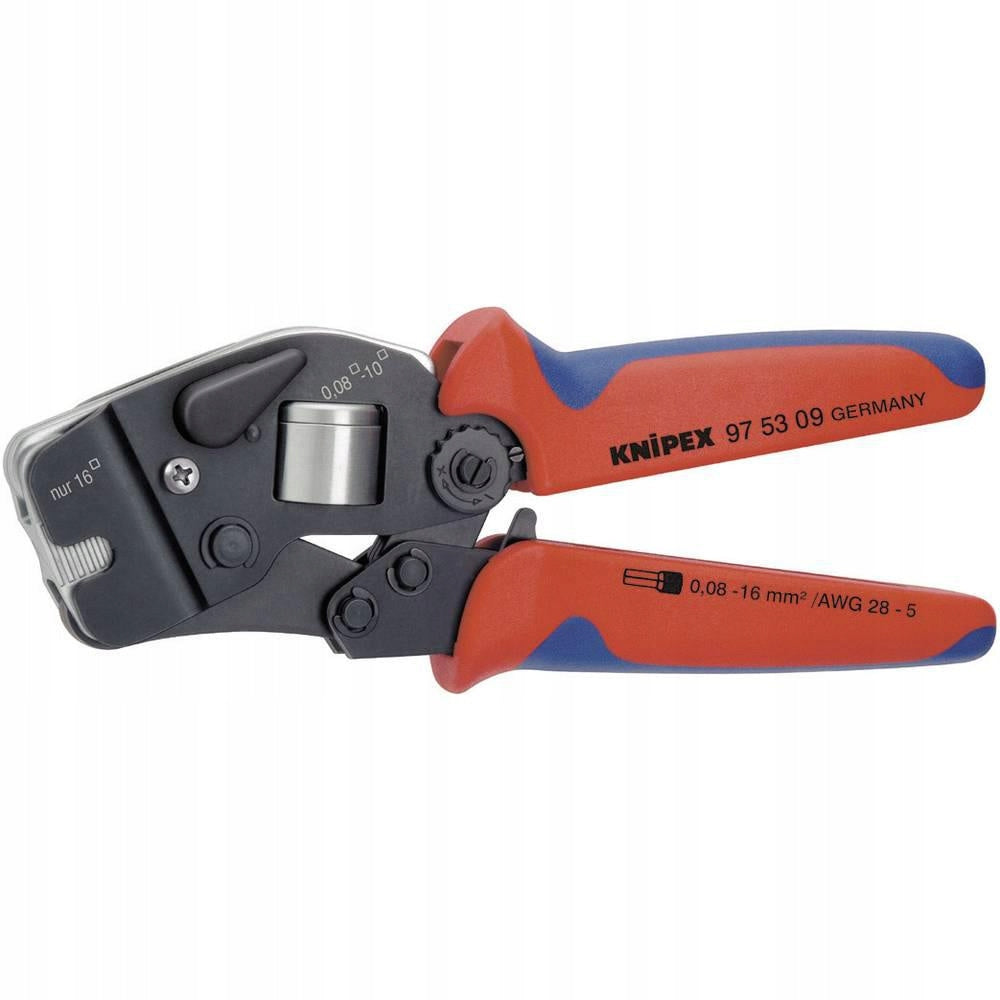 Crimping pliers for crimping bushings Knipex
