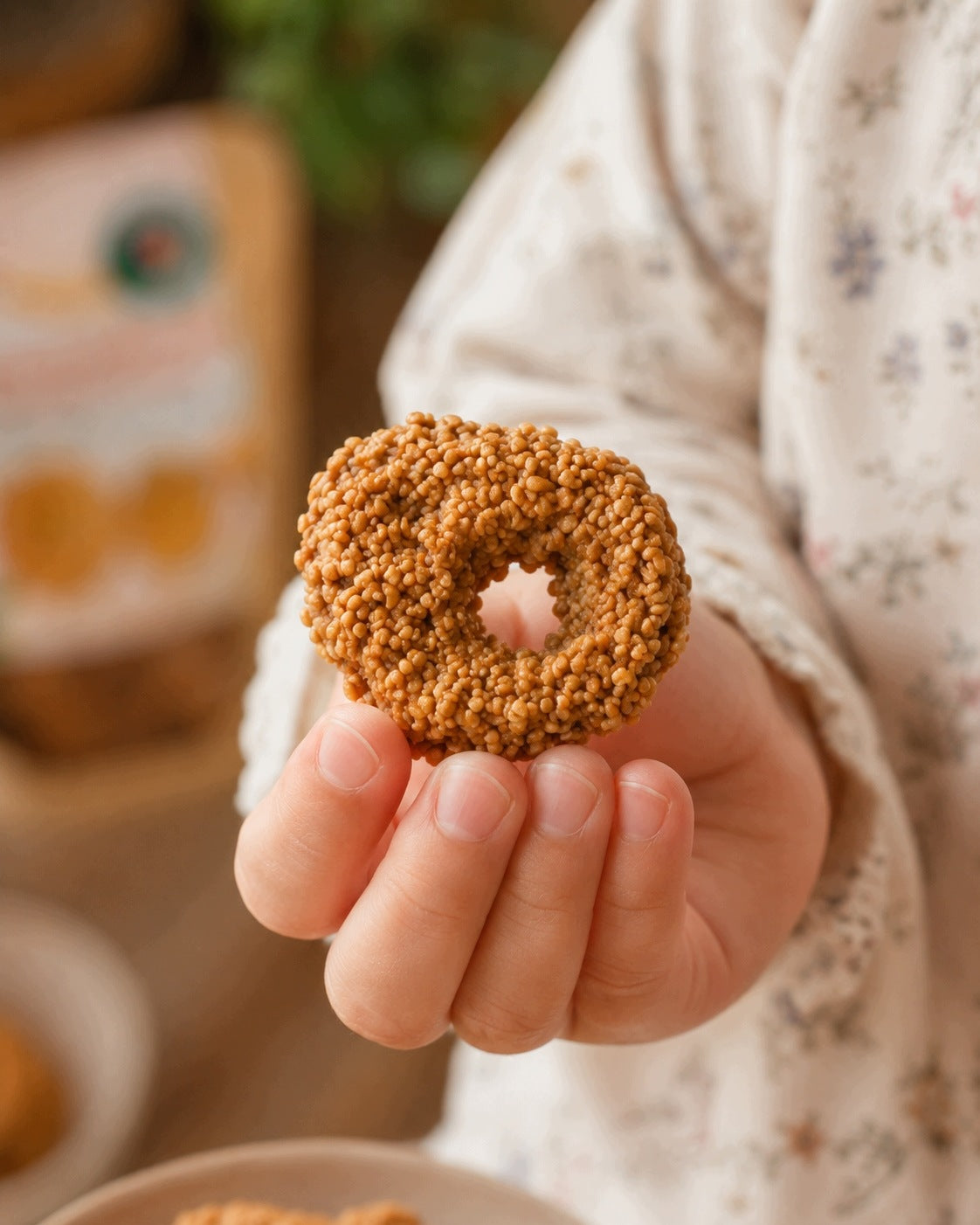 Crispy Apples with Walnut Crusher 100 g High Fiber Content Packaging status original