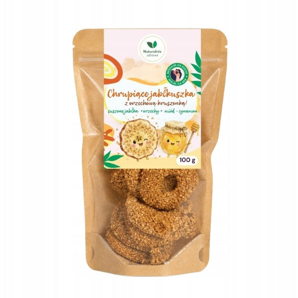 Crispy Apples with Walnut Crusher 100 g High Fiber Content