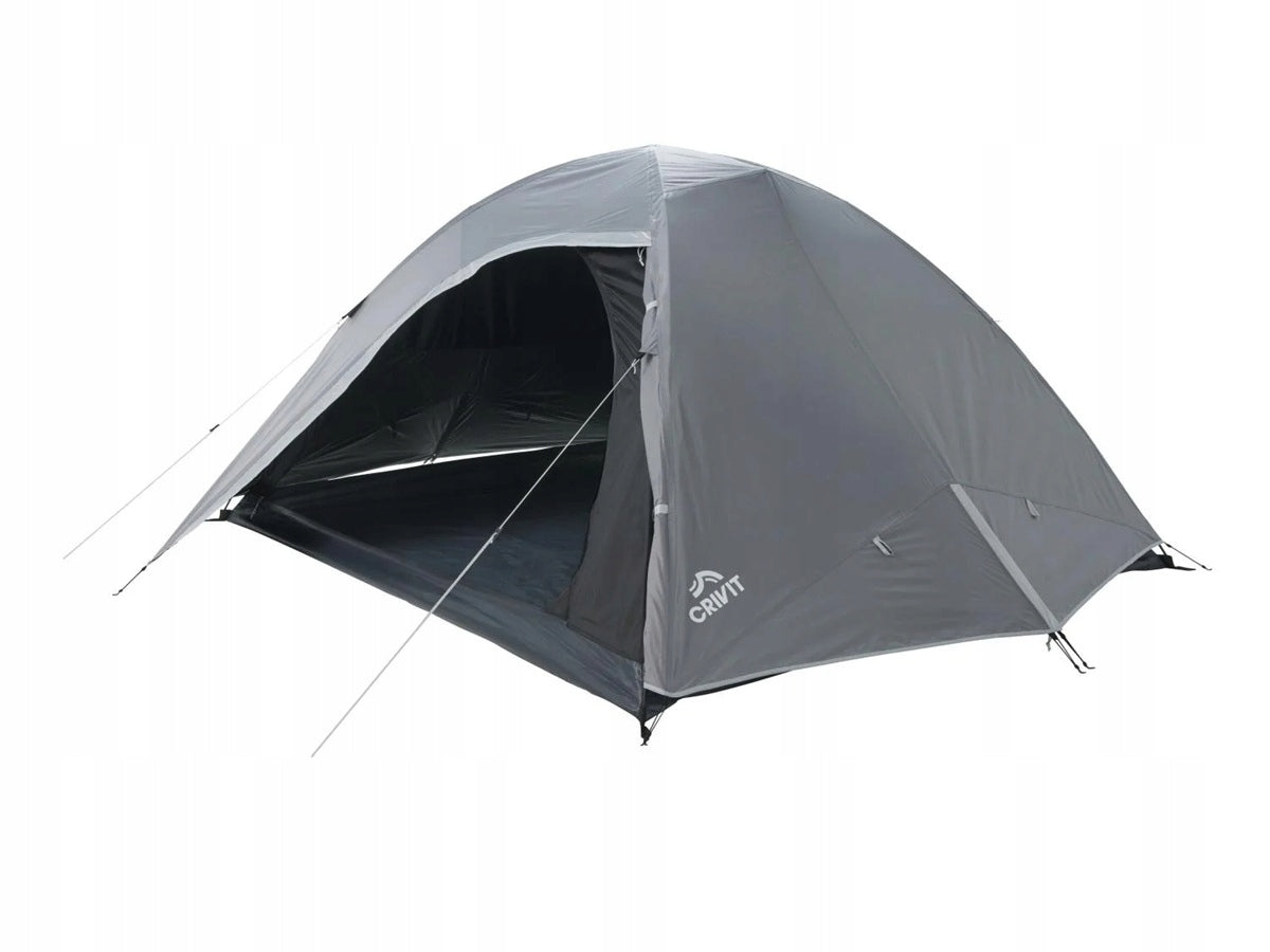 Crivit blackout camping tent for 4 people