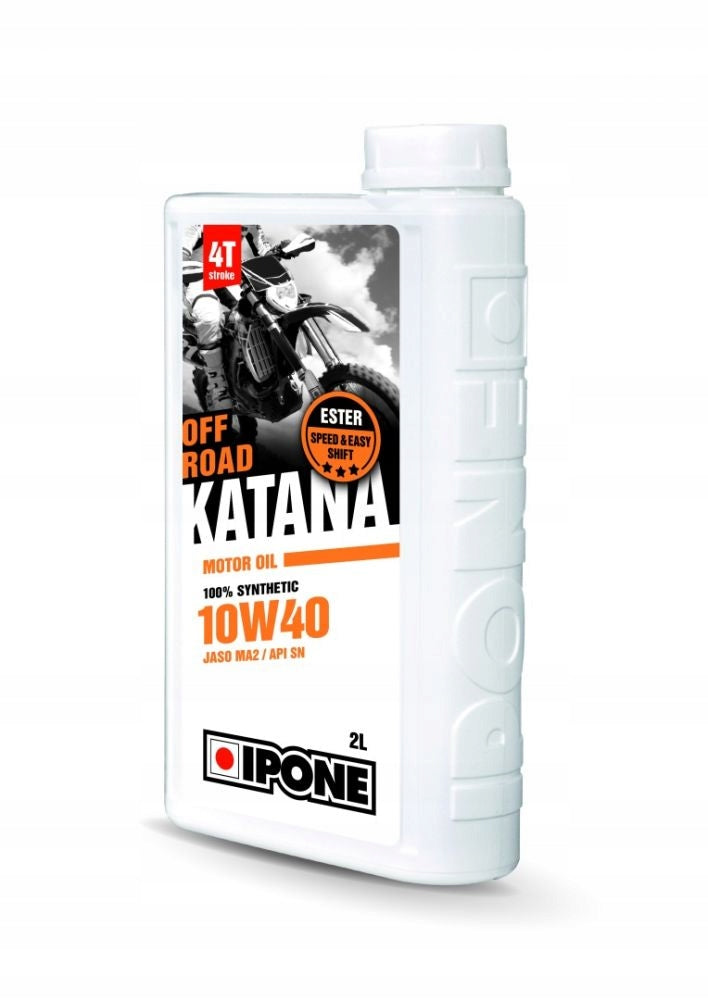 Crochet Oil 100% Synthetic 10W40 IPONE Off Road 2l