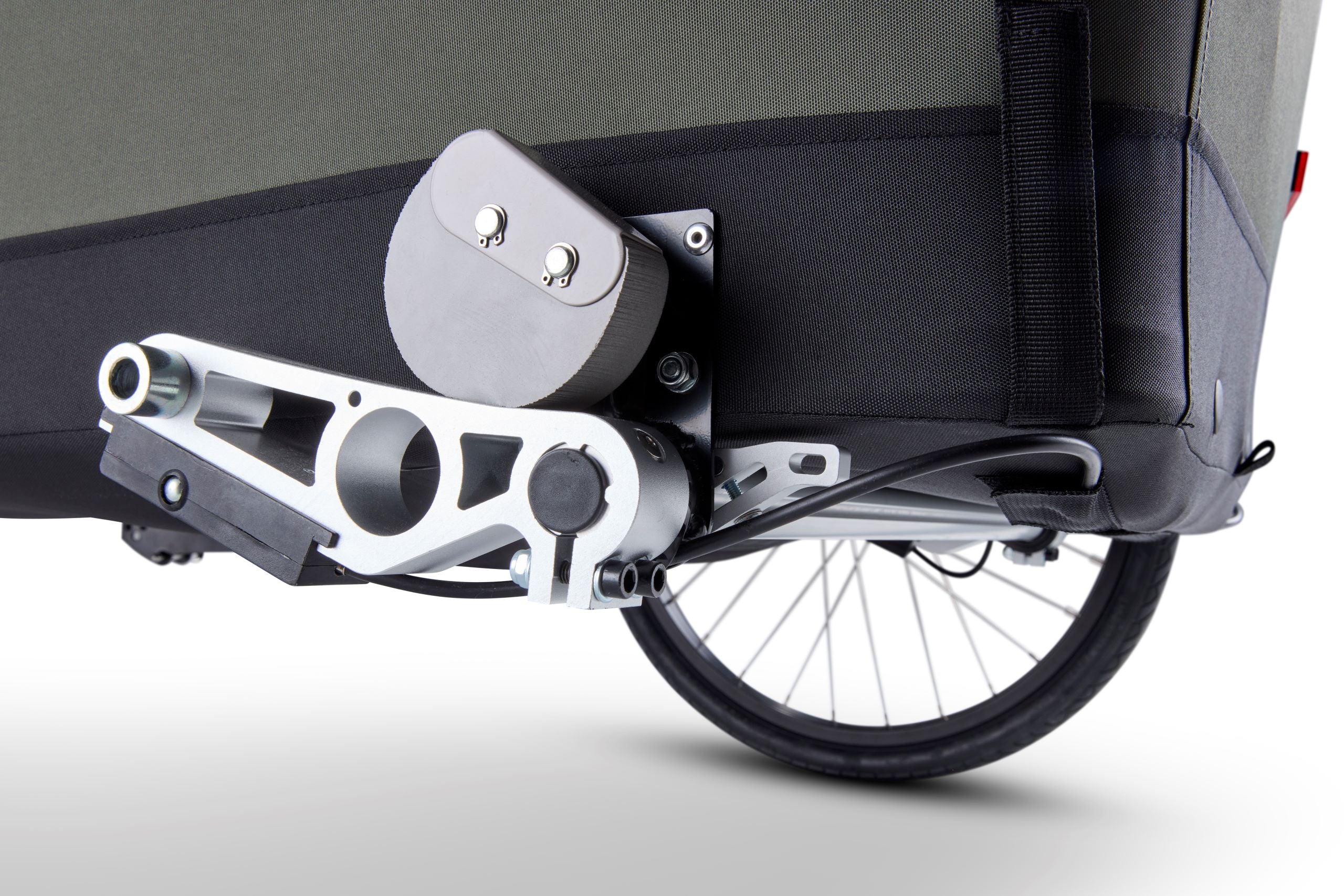 Croozer Ellma 2 - Bicycle trailer with ventilation and covers For for kids