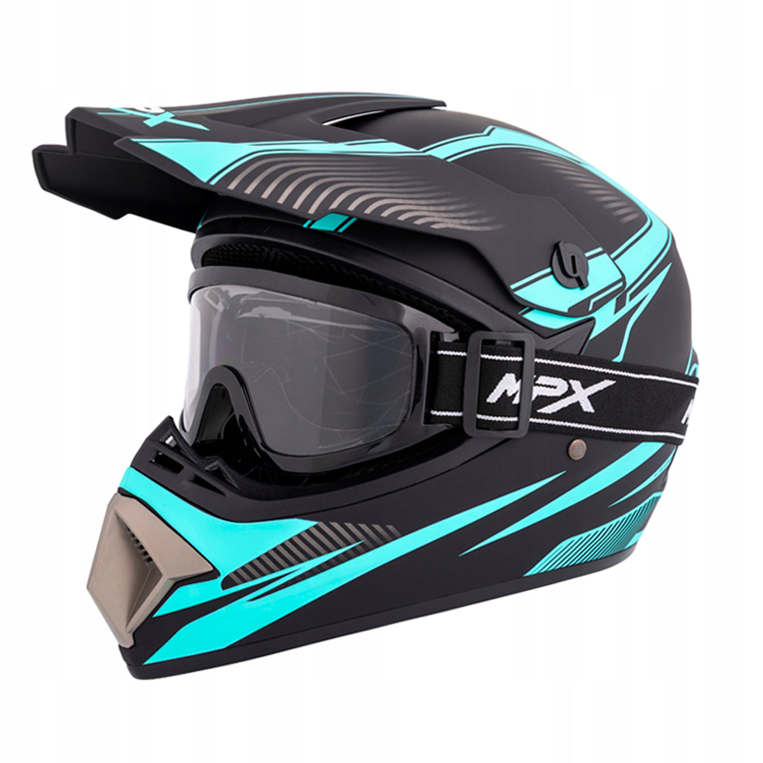 Cros Helmet L Goggles Enduro Quad ATV BMX MTB Scooter Freebie fast Manufacturer's catalog number MCGKZ50013