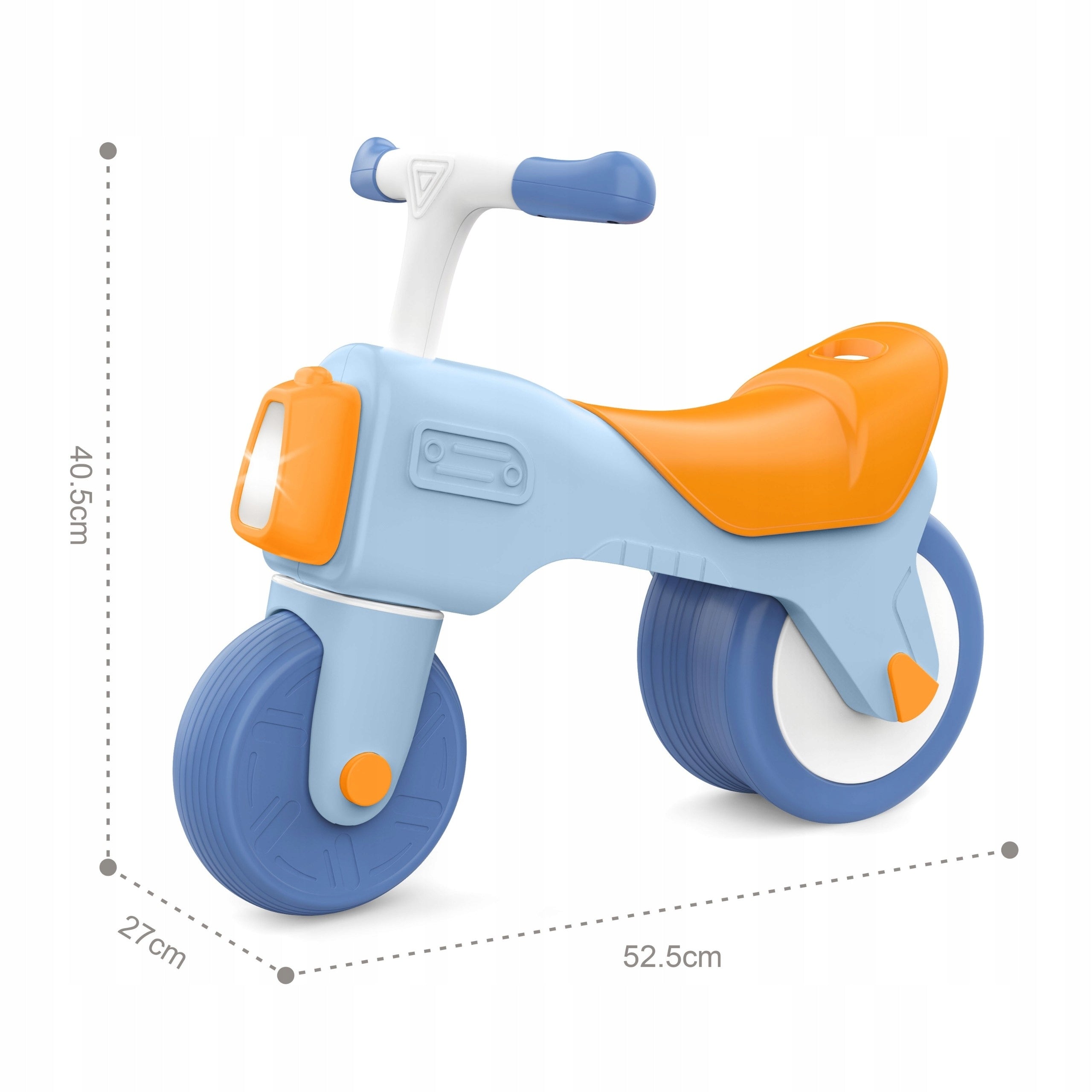 Cross Country Bike Ride-On Sound Light 18m+ Blue WOOPIE BABY Model 59271