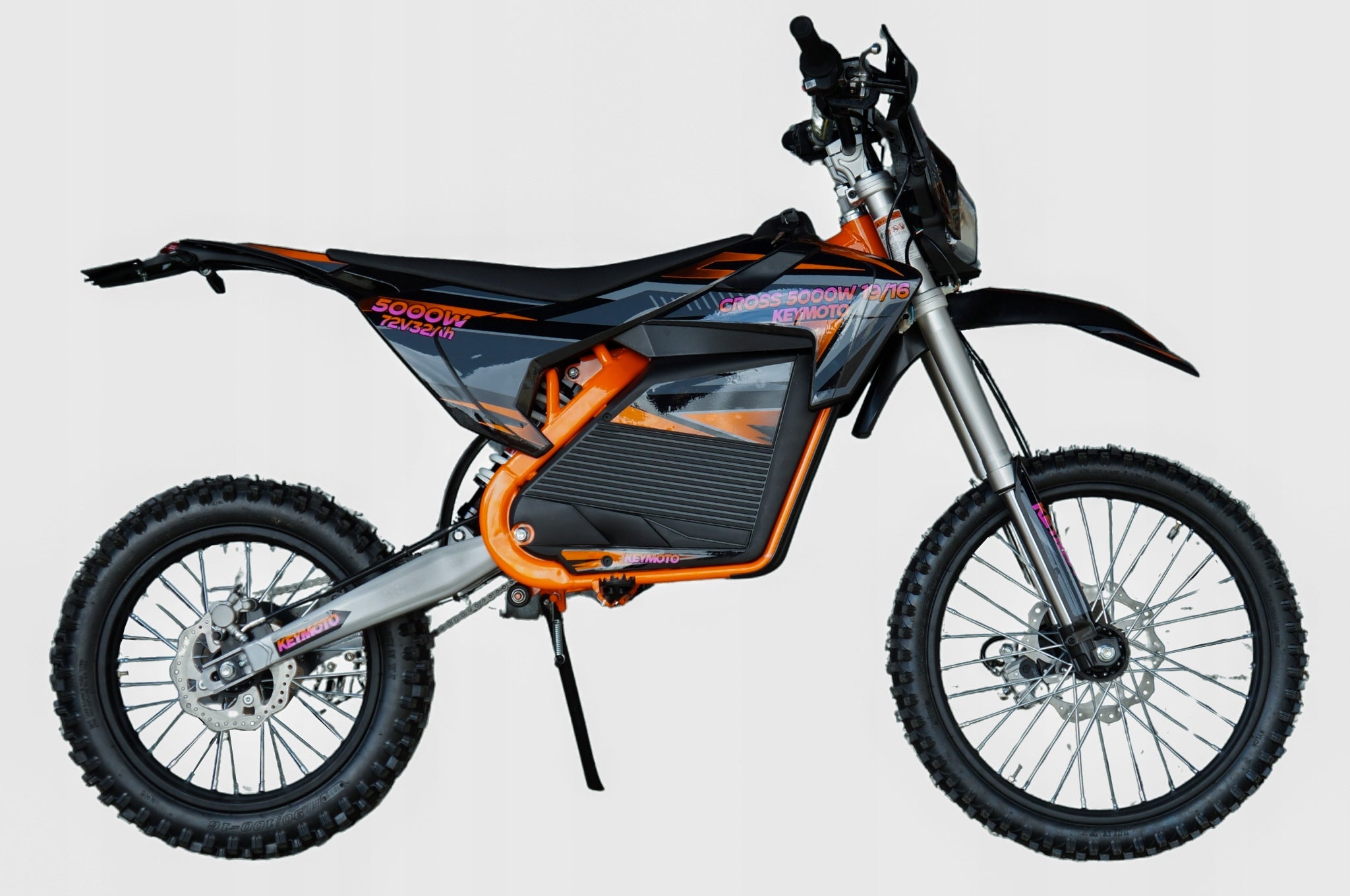 Cross ELECTRIC 5000W 72V 32Ah Keymoto WHEELS 19/16 Inch Li-Ion LED Brand no brand