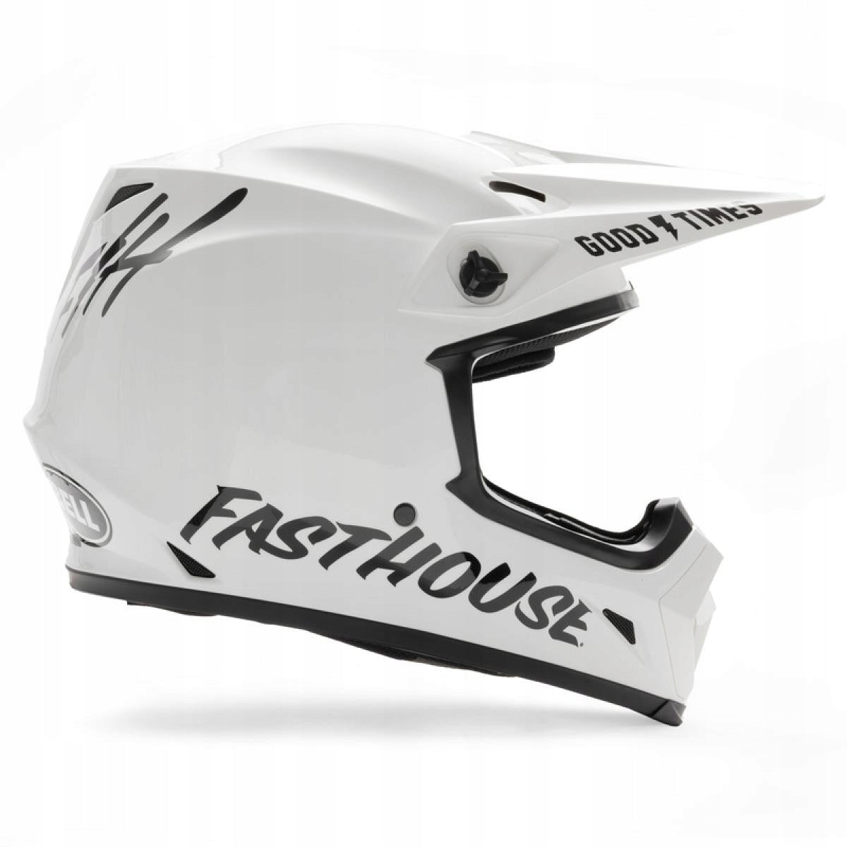 Cross Helmet BELL MX-9 MIPS Fasthouse White/Black Size 2XL
