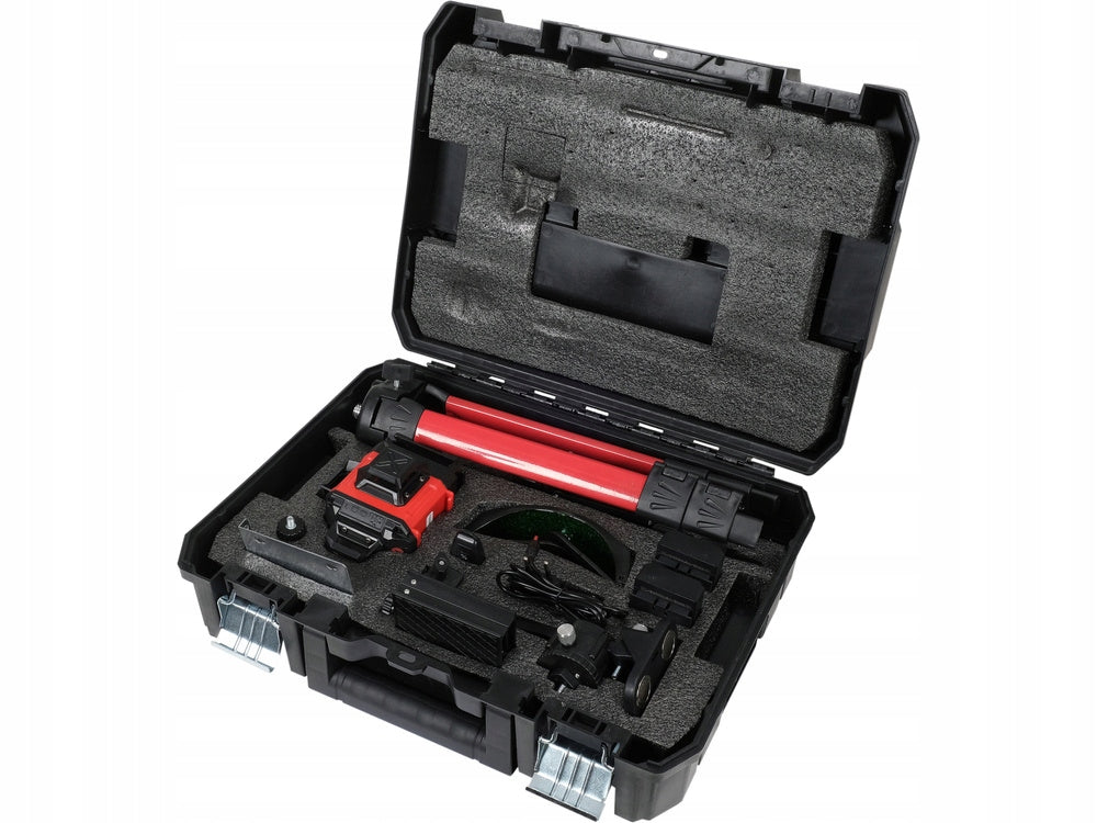 Cross Laser YATO 360 Green 4D Tripod 2 Rechargeable Level YT-30415