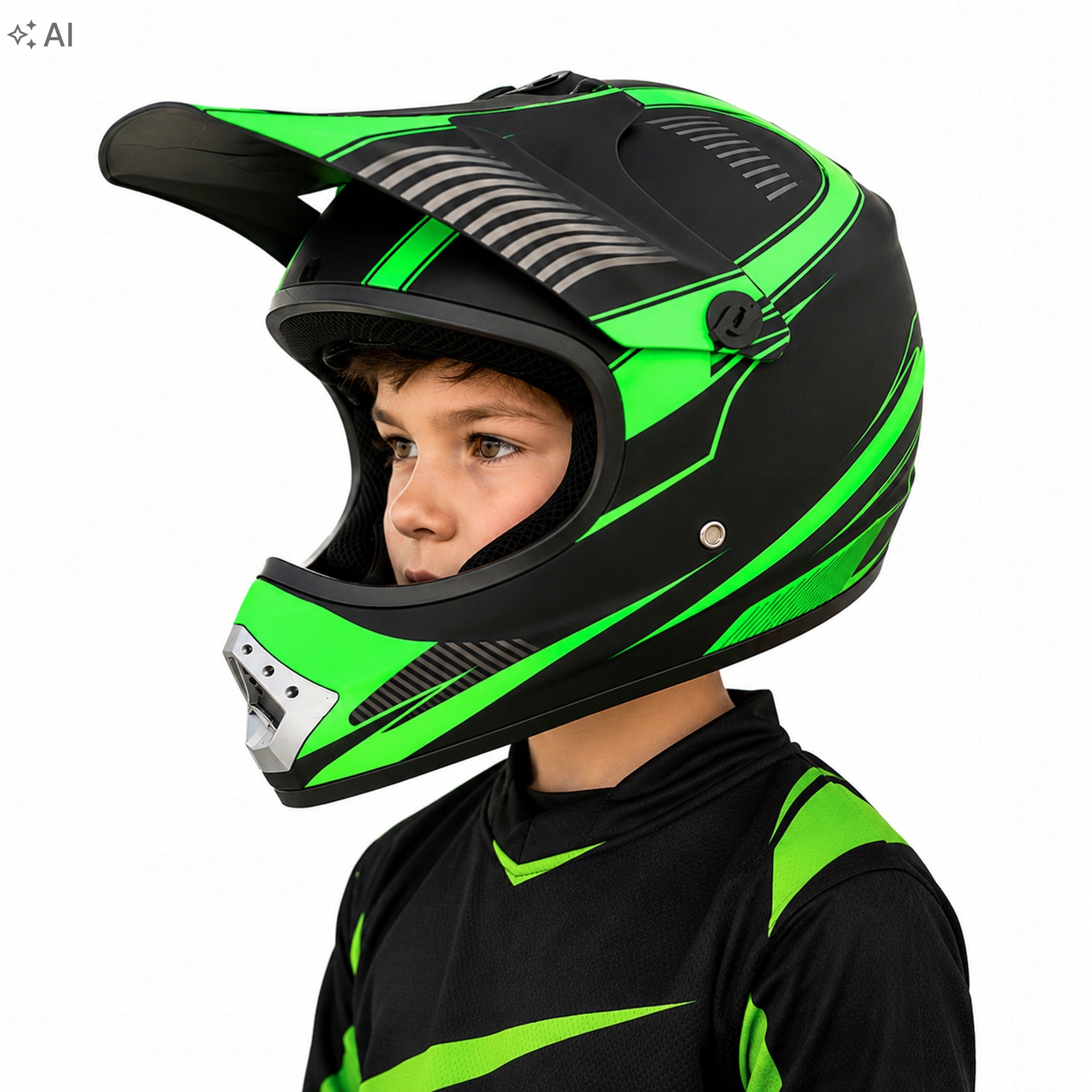 Cross M Children's Helmet for Enduro Quad BMX Electric Scooter M 55-56cm