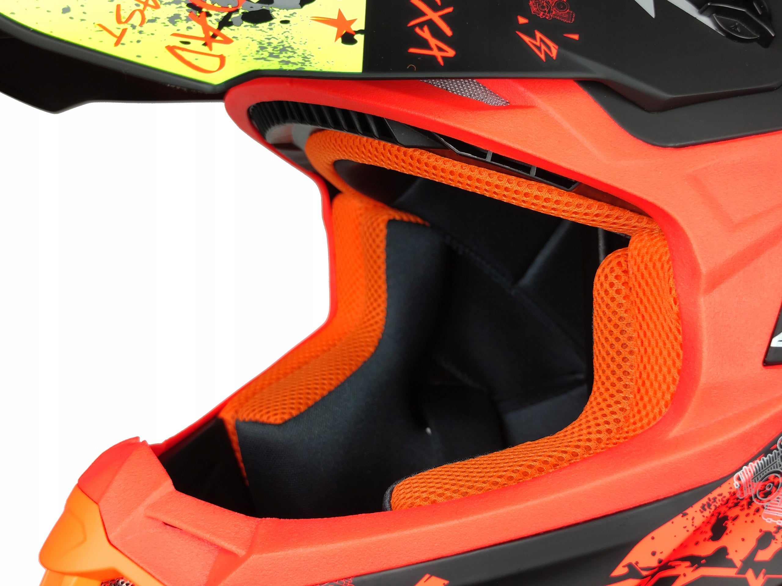 Cross enduro motorcycle helmet Naxa C9/P/ ROZ XL-orange yellow Manufacturer Naxa