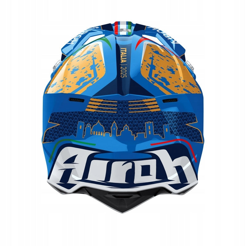 Cross helmet Airoh WRAAAP 6DAYS Italy Gloss jaw M 57-58cm Manufacturer's catalog number WRAAAP_SDIT25_M