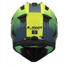 Cross helmet LS2 MX708 Fast II Duck Matt H-V Green homologation size M EAN (GTIN) 5906321606561