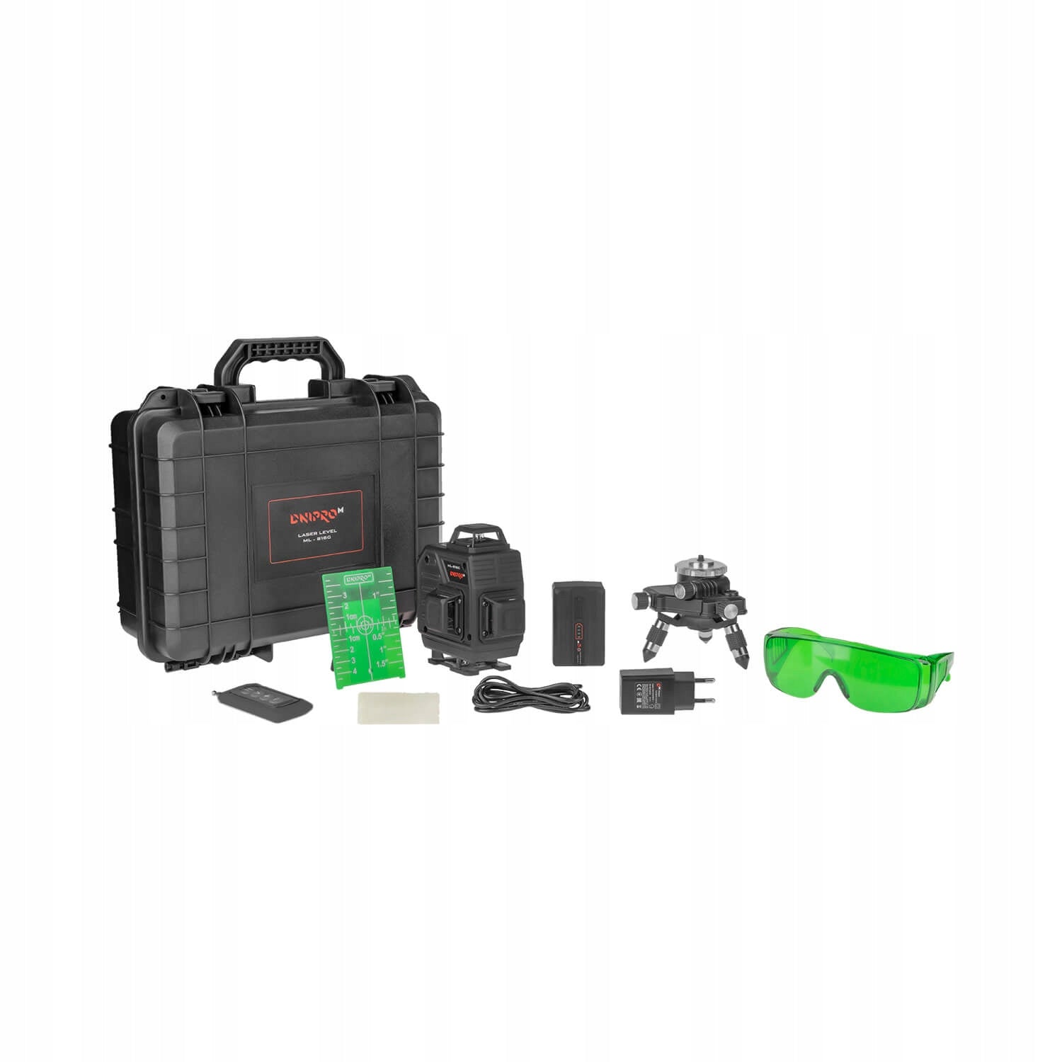 Cross laser Dnipro-M ML-816G 4x360 green 30m suitcase Manufacturer code 21856000