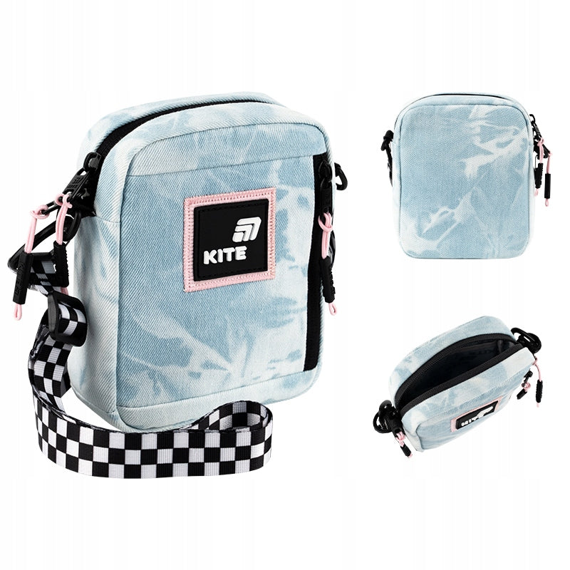 Crossbody bag shoulder bag for girls blue jeans Kite