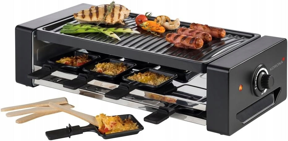Crown 45070 Raclette Electric Grill 1300 W Power rating 1300 W