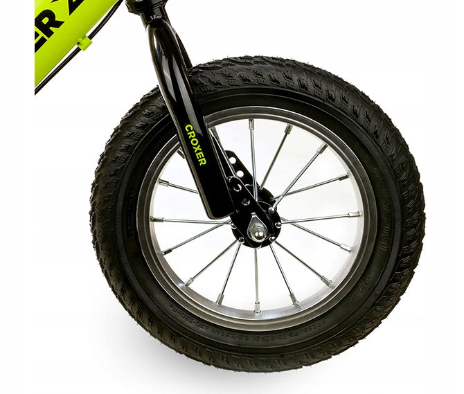 Croxer Leox Lime balance bike with brake Brake rear