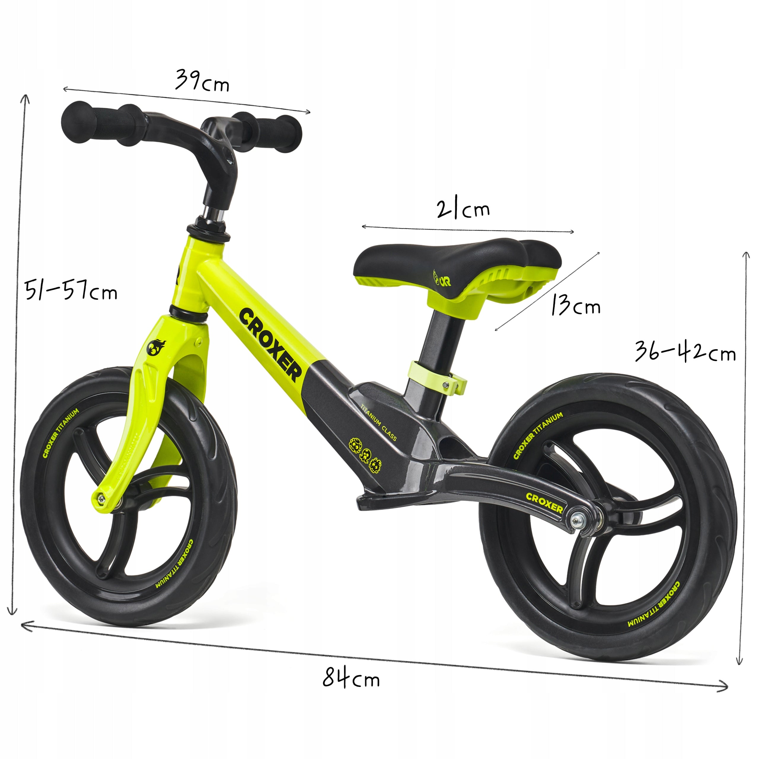 Croxer Titanium Pro Black/Lime EAN (GTIN) 5903576324097