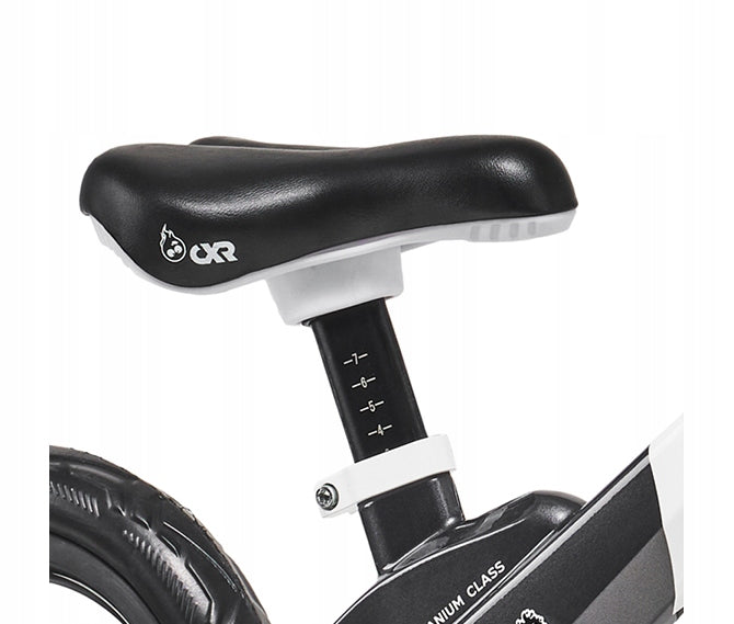 Croxer Titanium Pro Black/White Balance Bike Color white black gray