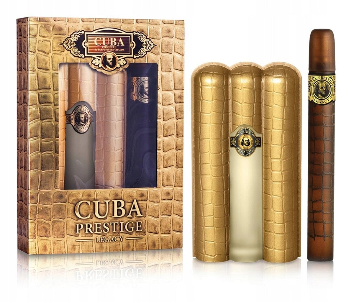 Cuba Prestige Legacy Set eau de toilette 90ml + eau de toilette 35ml