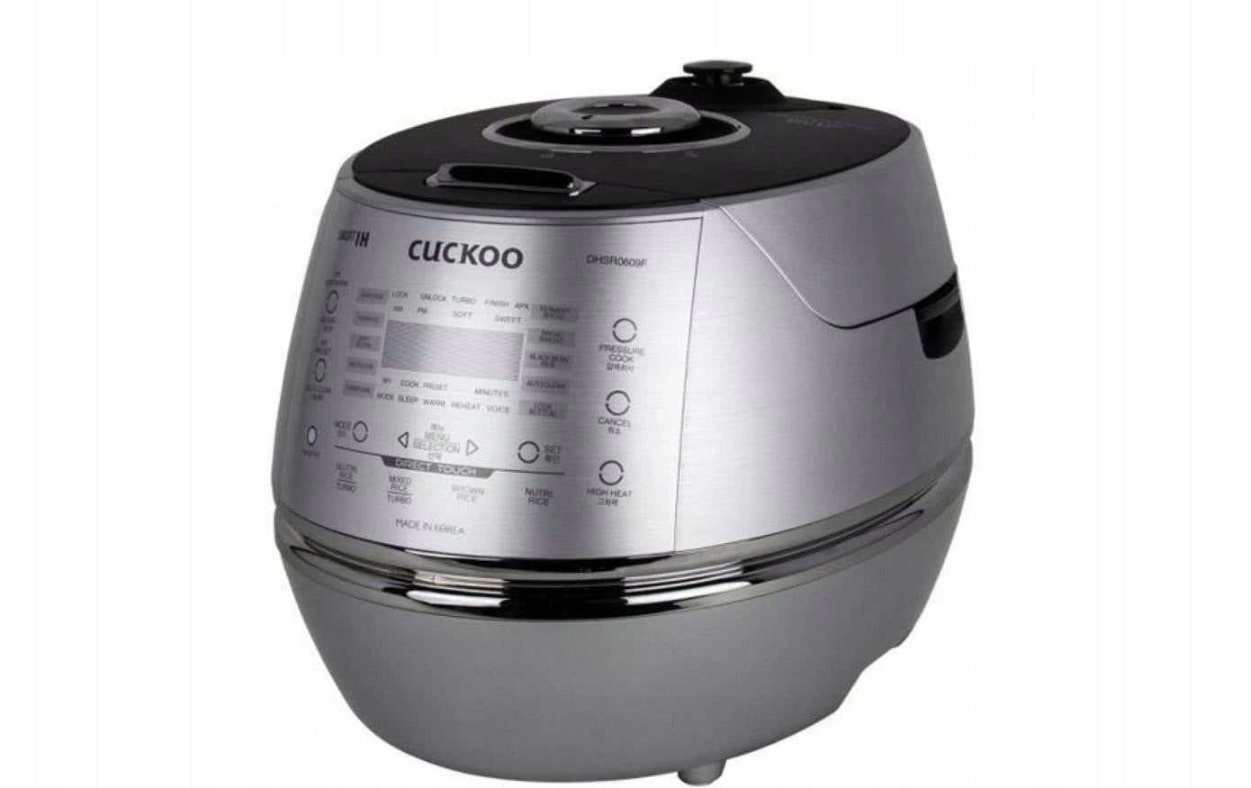 Cuckoo rice cooker 1080ml with silver display Packaging status original