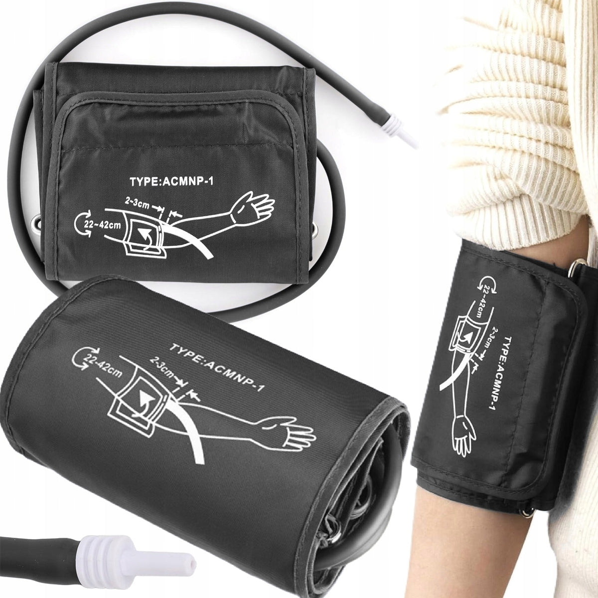 Cuff For Blood Pressure Monitor Universal Sleeve 22-42 cm BiL2 Medical device no