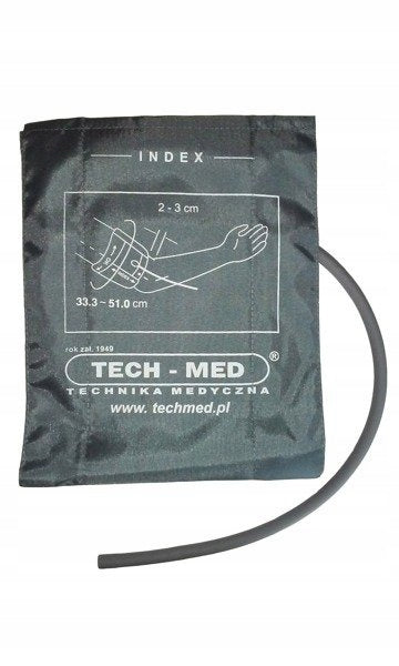 Cuff for blood pressure monitor MAXI LARGE 33.3 - 51 cm, 1 cable Techmed