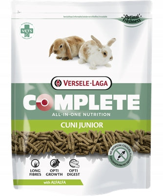 Cuni Junior Complete Young Rabbit Food Versele Laga 500g
