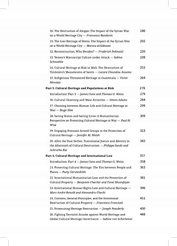 Cultural Heritage and Mass Atrocities