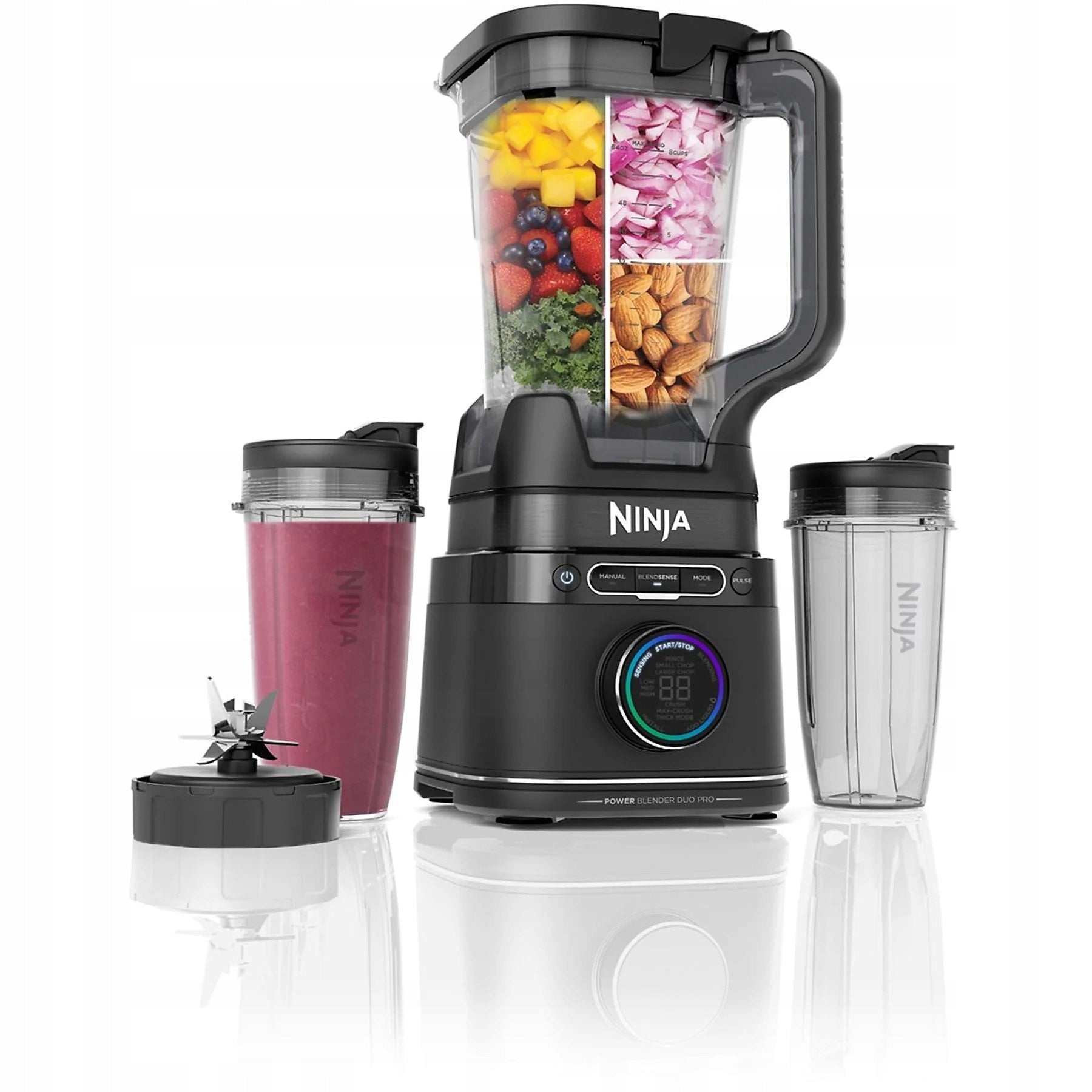 Cup Blender Ninja Detect Power Pro + TB301EU 1200W 2,1L Black