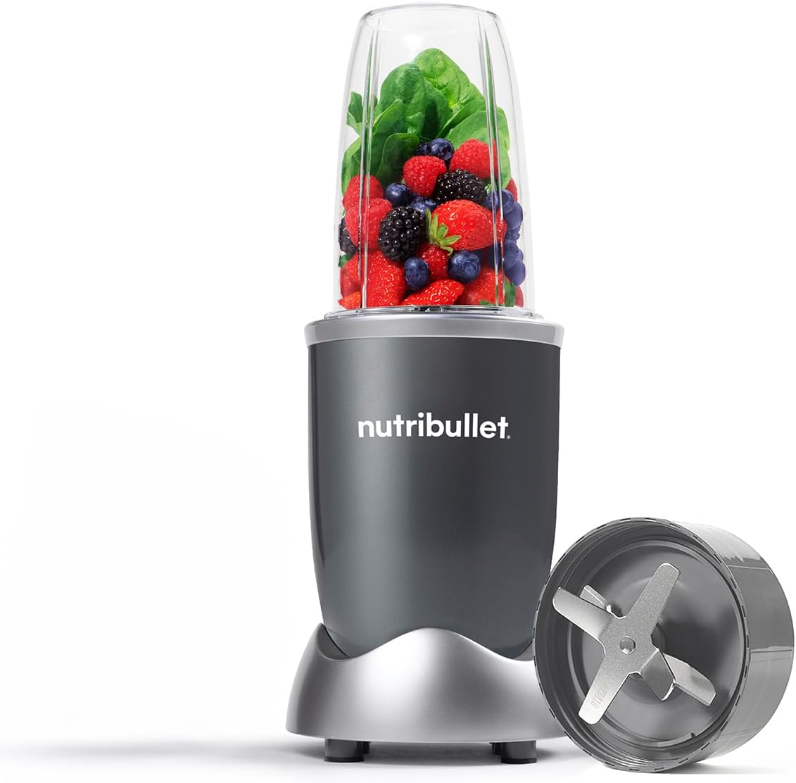 Cup Blender NutriBullet 600W 600 Series Graphite Smoothie Strong