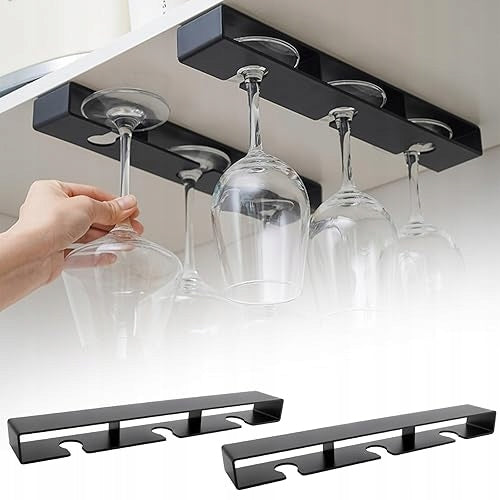 Cup Holder Hanging Self Adhesive 2 Pack Without Drilling
